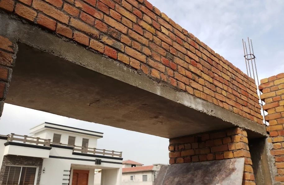 close u on quality brick masonry work